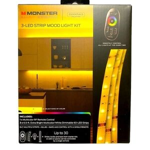 Monster Illuminessence 3-led Strip Mood Light Kit